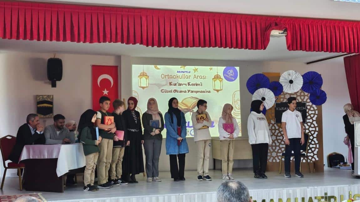 Armutlu Ortaokullar Arası Kur’an-ı Kerim’i Güzel Okuma Yarışması 